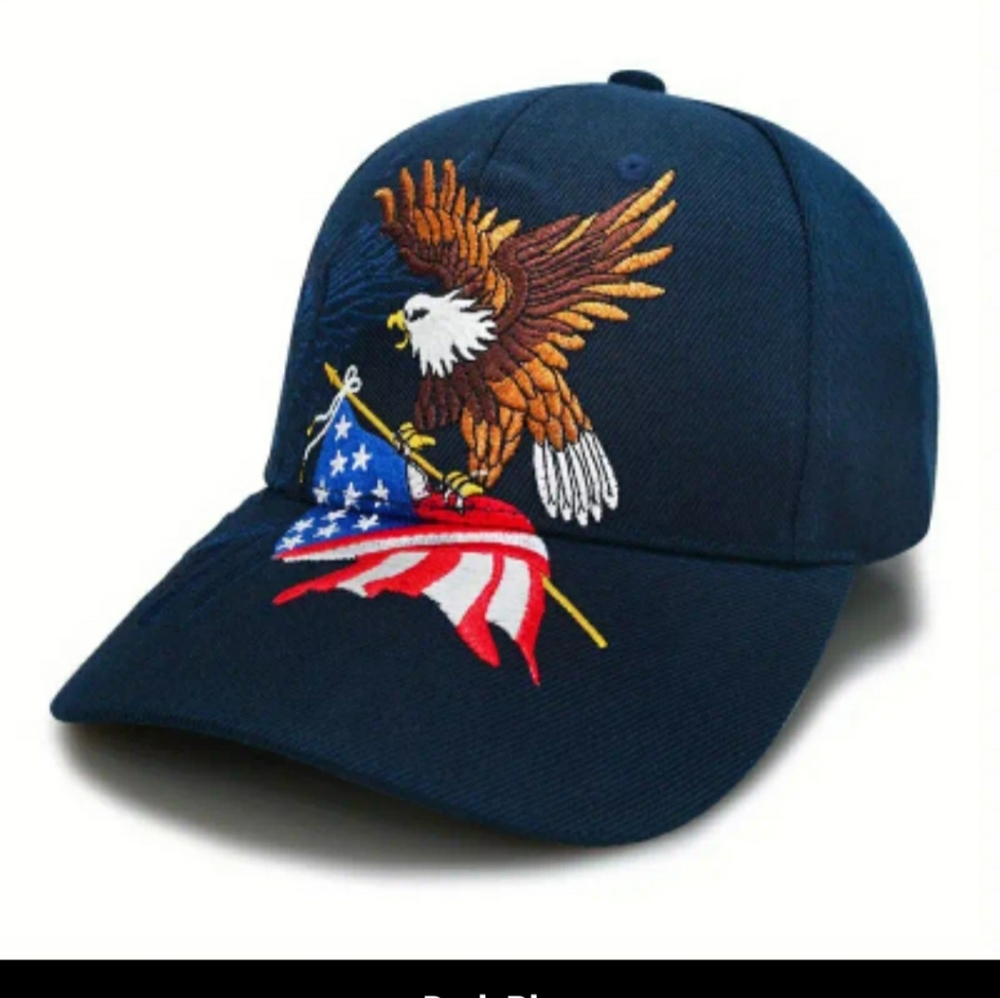 USA Eagle Flag Baseball Cap